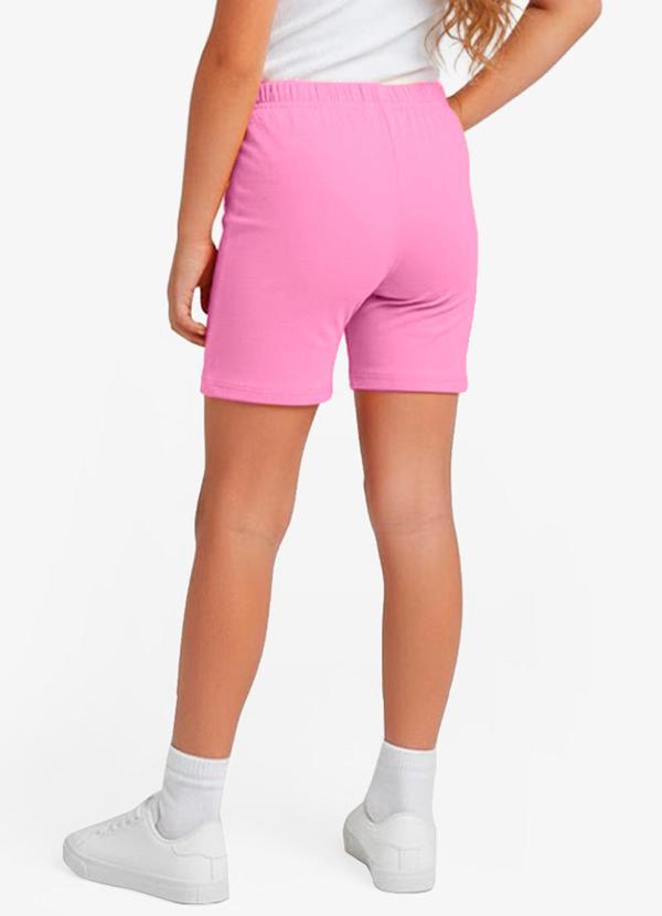 Rovitex - Bermuda Ciclista Infantil Básica Soletex Rosa 2