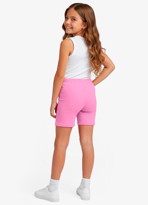 Rovitex - Bermuda Ciclista Infantil Básica Soletex Rosa 4