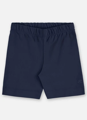 Up Baby - Bermuda Ciclista Infantil Cotton Azul - UP BABY