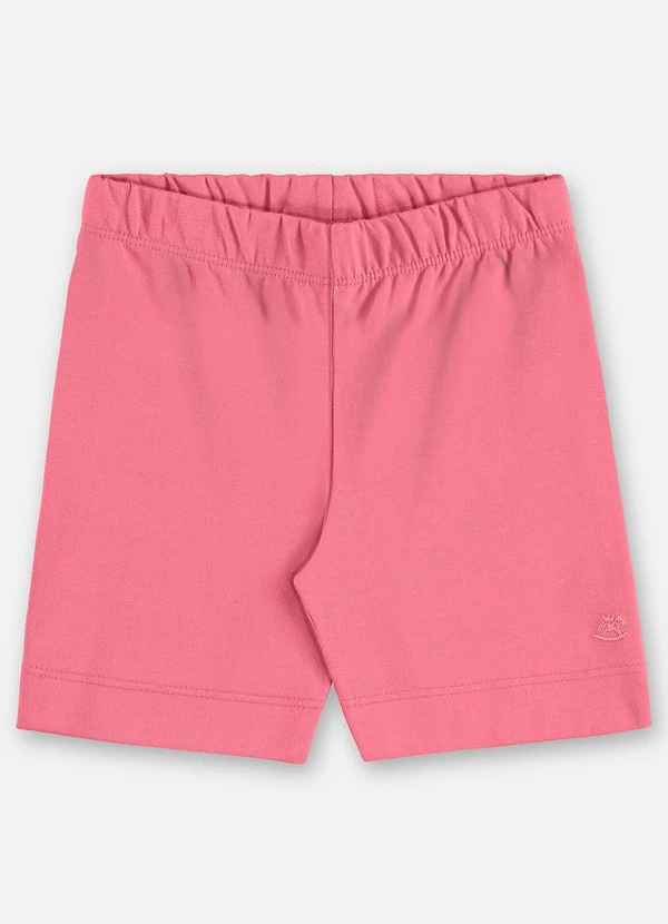 Up Baby - Bermuda Ciclista Infantil Cotton Rosa