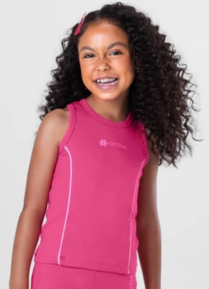 Brandili - Bermuda Ciclista Infantil Menina Active  Rosa - BRANDILI