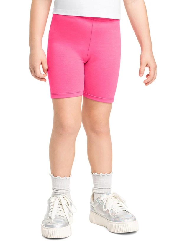 Bee Loop - Bermuda Ciclista Infantil Menina Bee Loop Rosa