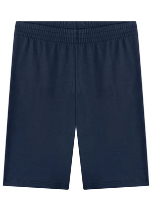 Marlan - Bermuda Ciclista Infantil Menina Cotton Azul - MARLAN