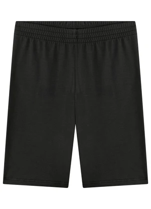 Marlan - Bermuda Ciclista Infantil Menina Cotton Preto - MARLAN