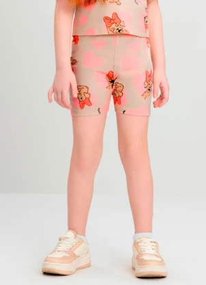 Bermuda Ciclista Infantil Quimby Bege - QUIMBY