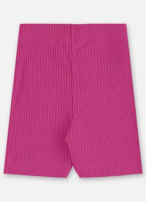 Up Baby - Bermuda Ciclista Infantil Ribana Rosa - UP BABY
