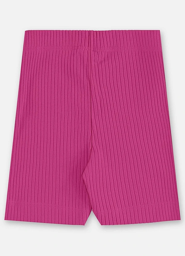 Up Baby - Bermuda Ciclista Infantil Ribana Rosa