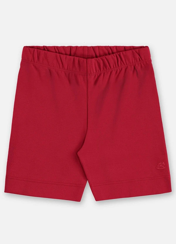 Up Baby - Bermuda Ciclista Infantil Vermelho