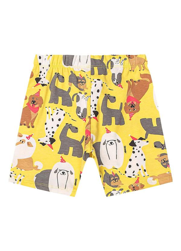 Quimby - Bermuda Ciclista Menina Amarelo 4