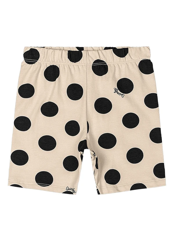 Quimby - Bermuda Ciclista Menina Bege 3