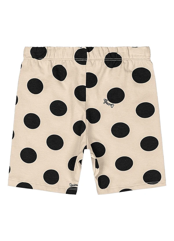 Quimby - Bermuda Ciclista Menina Bege 4