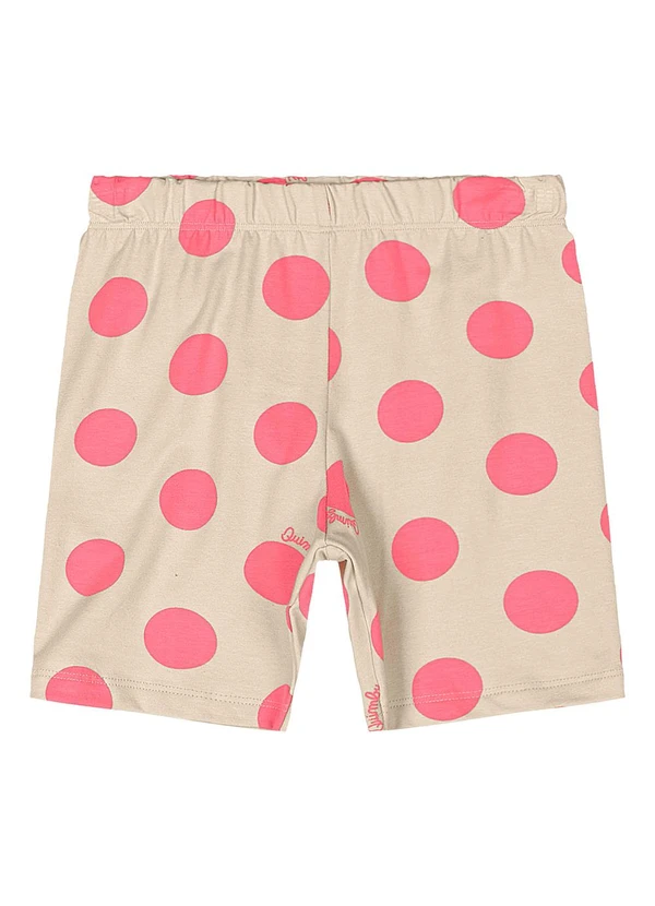 Quimby - Bermuda Ciclista Menina Bege 3