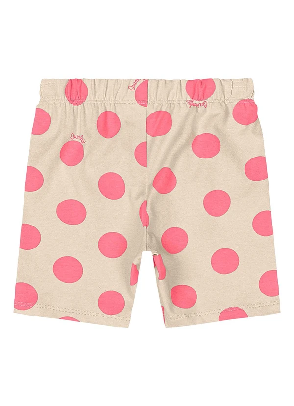 Quimby - Bermuda Ciclista Menina Bege 4