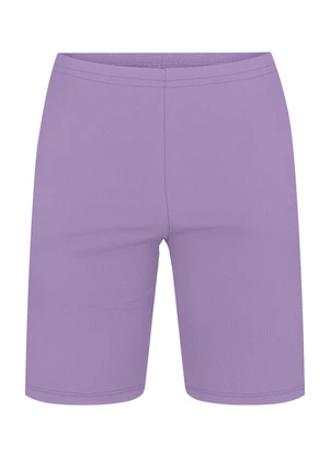 Alakazoo - Bermuda Ciclista Menina em Malha Cotton Rosa - ALAKAZOO