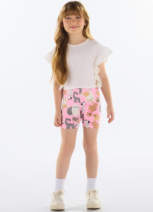 Quimby - Bermuda Ciclista Menina Roxo 2