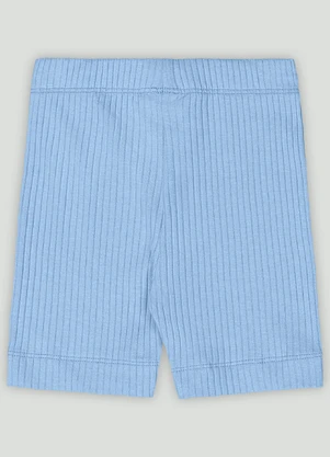Up Baby - Bermuda Ciclista Menina Azul - UP BABY