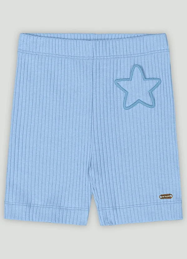 Up Baby - Bermuda Ciclista Menina Azul