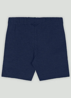 Up Baby - Bermuda Ciclista Menina Azul - UP BABY