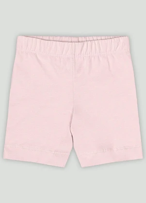 Bermuda Ciclista Menina Up Baby Rosa - UP BABY