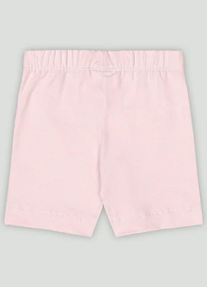 Bermuda Ciclista Menina Up Baby Rosa - UP BABY