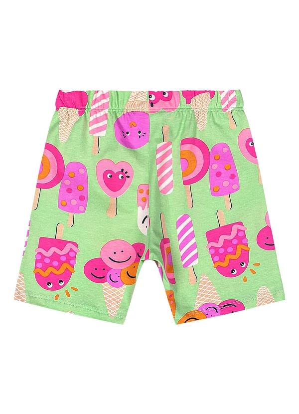 Quimby - Bermuda Ciclista Menina Verde 2