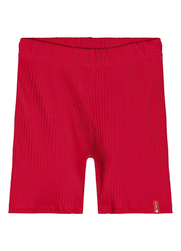 Quimby - Bermuda Ciclista Menina Vermelho 1