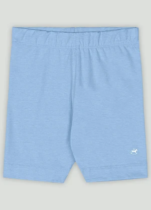 Bermuda Ciclista para Menina Up Baby Azul - UP BABY