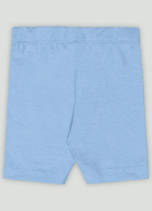 Bermuda Ciclista para Menina Up Baby Azul - UP BABY