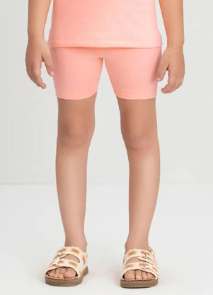 Up Baby - Bermuda Ciclista para Menina Rosa - UP BABY