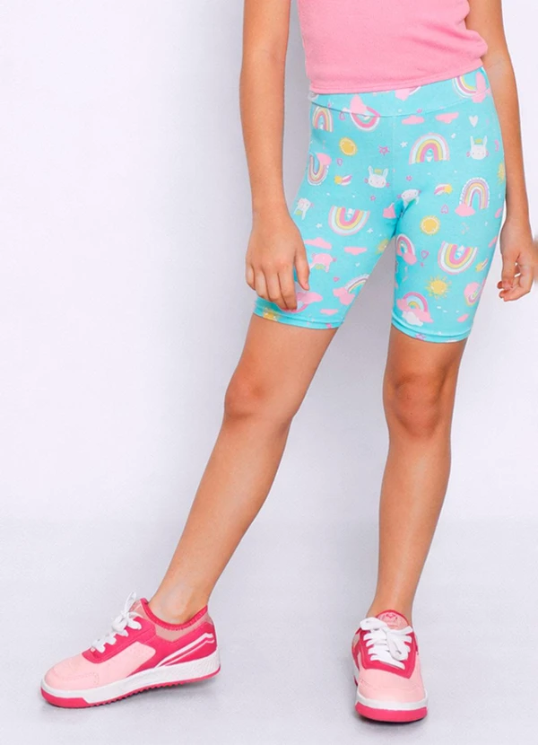 Torra - Bermuda Infantil Ciclista Estampa Sortida Azul