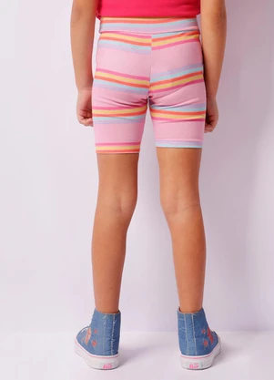 Torra - Bermuda Infantil Ciclista Estampa Sortida Rosa - TORRA