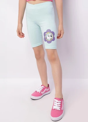 Torra - Bermuda Infantil Ciclista Patrulha Canina Verde - TORRA