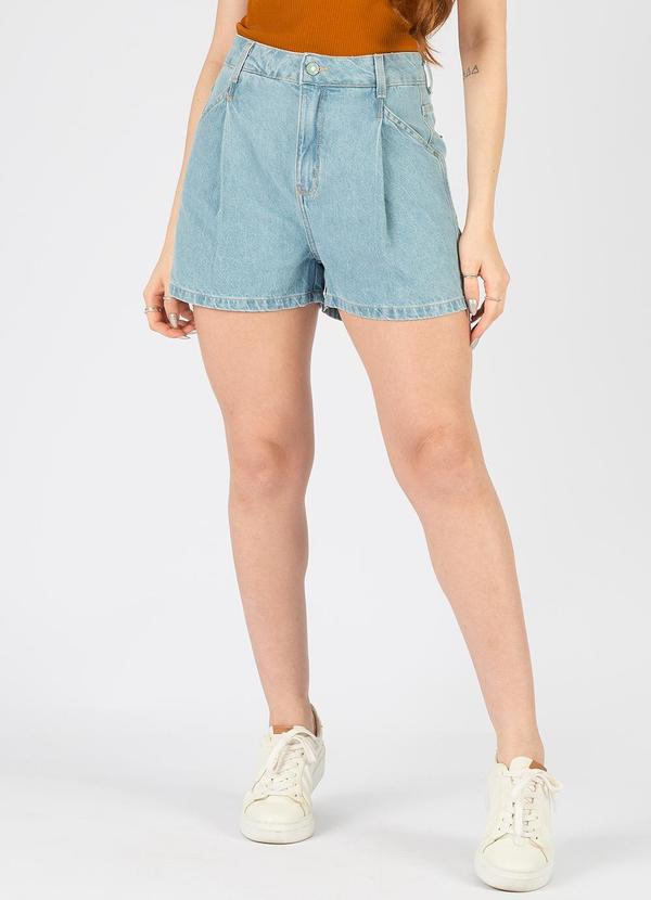 Sun Place - Bermuda Jeans Juvenil Feminina Azul