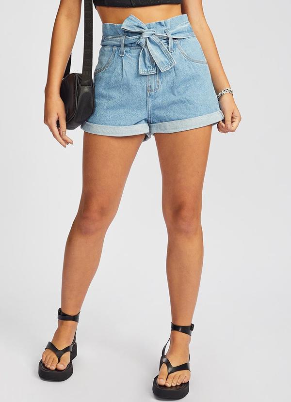 Sun Place - Bermuda Jeans Juvenil Feminina Clochard Azul