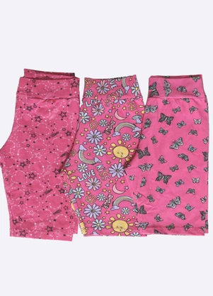 Torra - Bermuda Juvenil Ciclista Estampa Sortida Rosa - TORRA