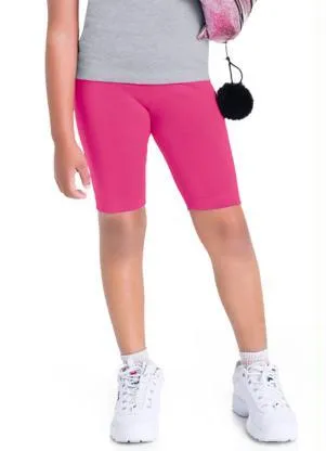 Brandili - Bermuda Primeiros Passos Básico Rosa - BRANDILI