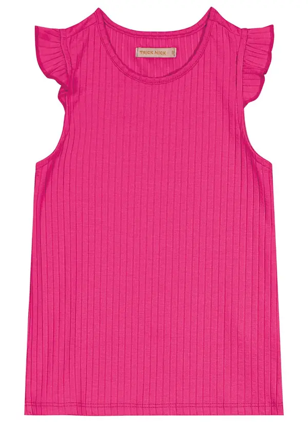Trick Nick - Blusa Infantil Ribana Menina Rosa