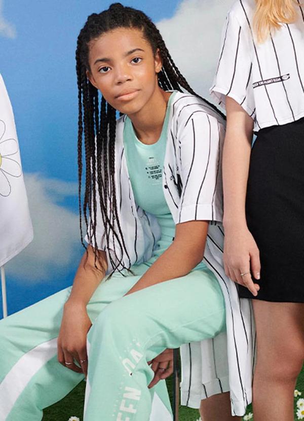 I Am - Camisa Beiseboll I Am Branco