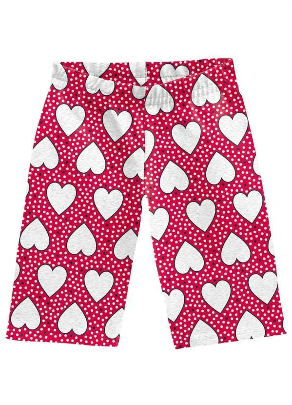 Kyly - Ciclista Infantil Menina Vermelho