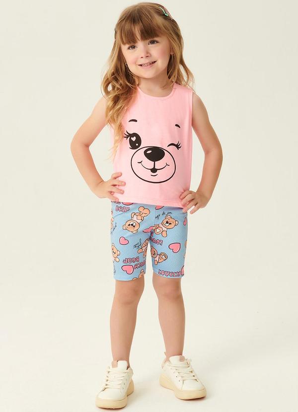 Abrange - Ciclista Ursinhos Azul Jeans