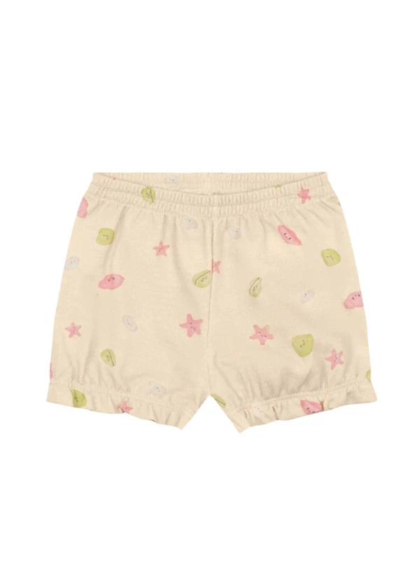 Brandili - Kit Bebê Menina com 3 Shorts Sortidos 3