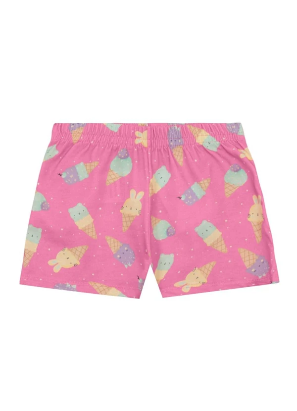 Brandili - Kit Infantil Menina com 3 Shorts Sortidos 4