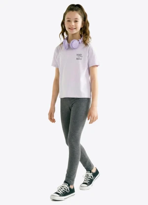 Pulla Bulla - Legging Cotton Preto - PULLA BULLA