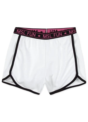 Marisol - Short Alfaiataria Infantil Menino Branco - MARISOL