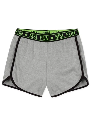 Marisol - Short Alfaiataria Infantil Menina Cinza - MARISOL