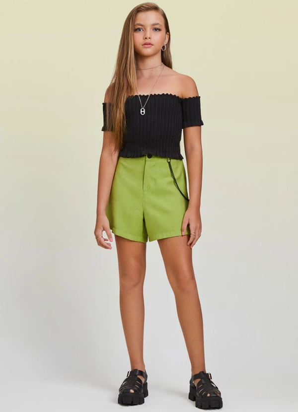 I Am - Short Alfaitara Verde 2