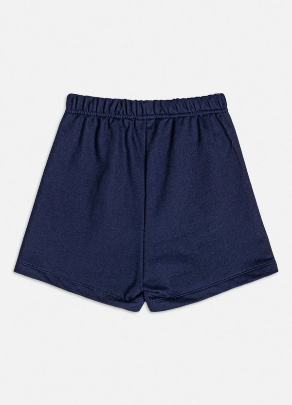 Bimbi - Short Básico de Moletom Marinho Marinho 2