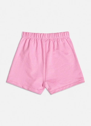 Bimbi - Short Básico de Moletom Rosa Baby Rosa - BIMBI