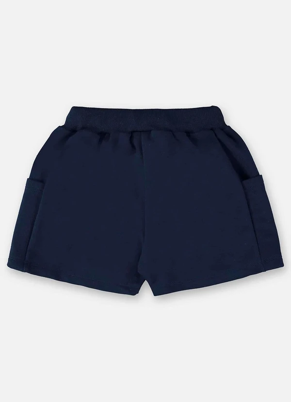 Up Baby - Short Básico Infantil para Menina Azul 2