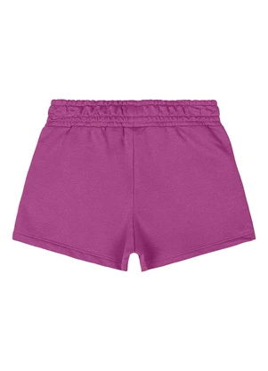 Quimby - Short Básico Moletom Menina Roxo - QUIMBY